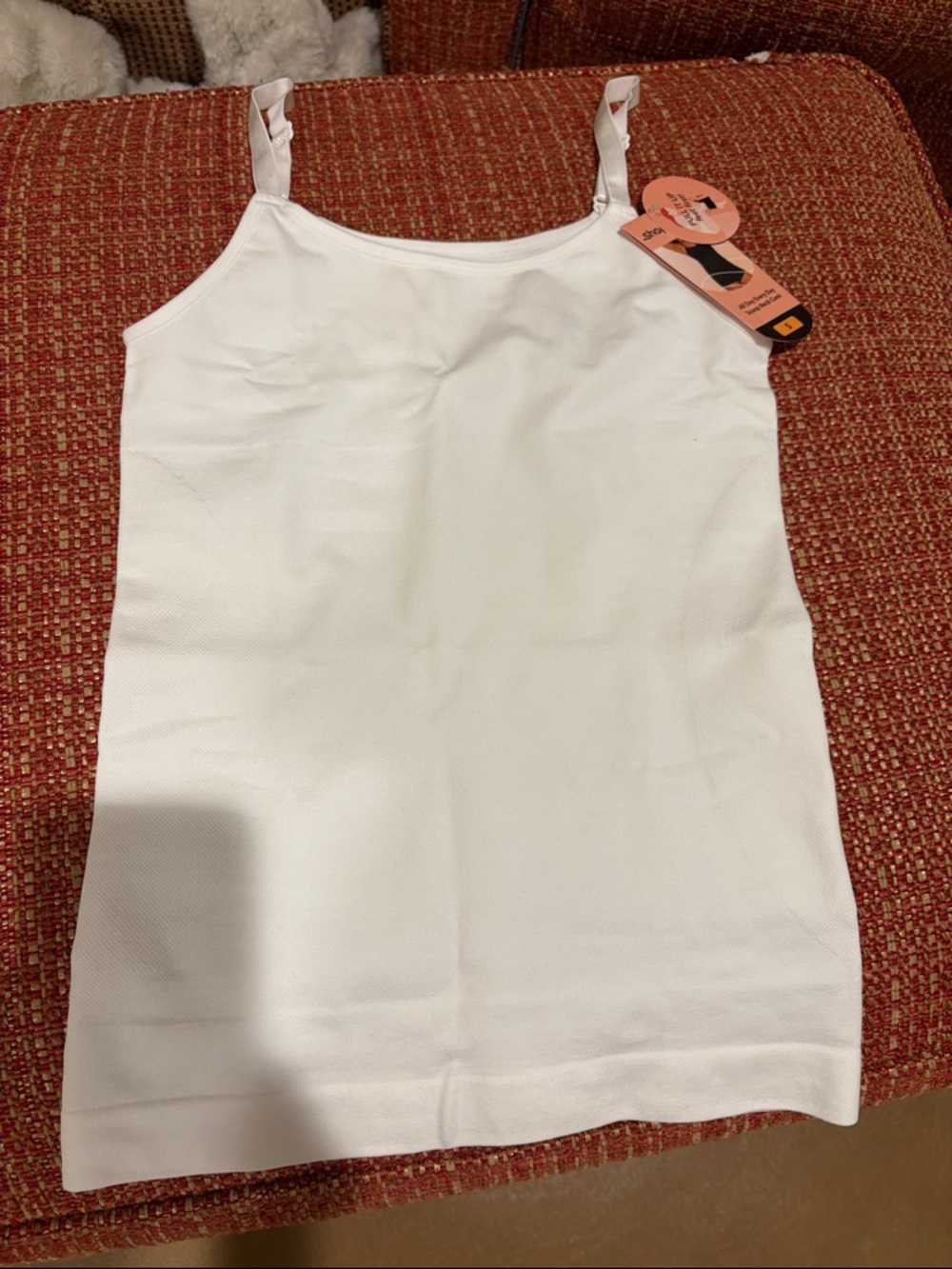 Shapermint White Seamless Shaping Tank Top